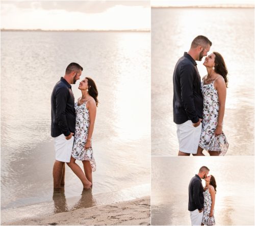 Couple by Indian River House of Refuge Engagement session