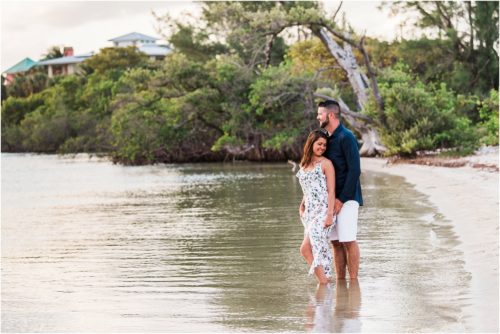 couple staining in water by Indian River