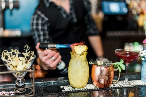 Craft cocktails being served at 28 North Gastropub in the Avenues Viera.