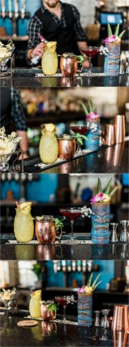 Craft cocktails being served at 28 North Gastropub in the Avenues Viera.