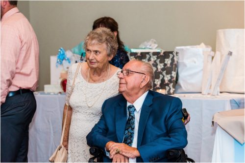 Grandparents watching Grandparents in your wedding photography