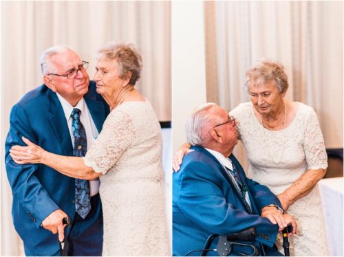 Grandparents dancing at Cocoa Beach wedding Grandparents in your wedding photography