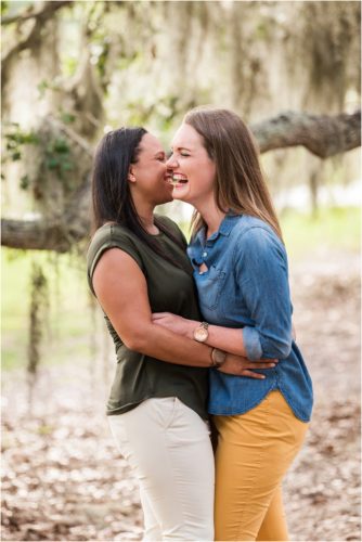 Couple laughing Vero Beach Engagement Photographer