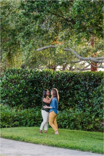 Couple at Riverside Park Vero Beach