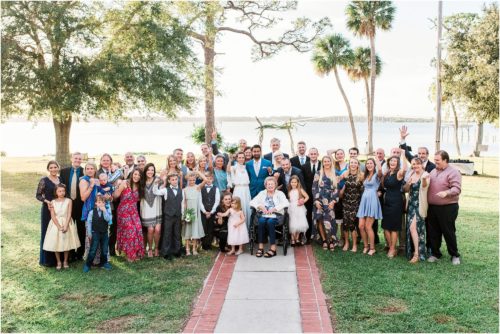 Family Formals taken at the Field Manor in Titusville
