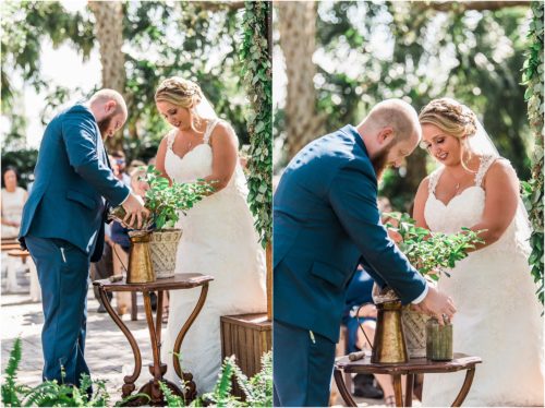 Unique ceremony ideas Planting a lemon tree at Up the Creek Farms