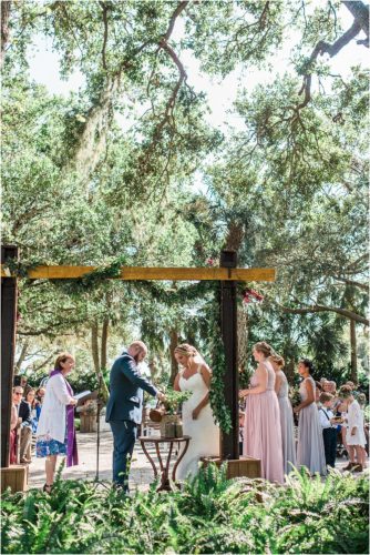 Unique ceremony ideas Planting a lemon tree at Up the Creek Farms