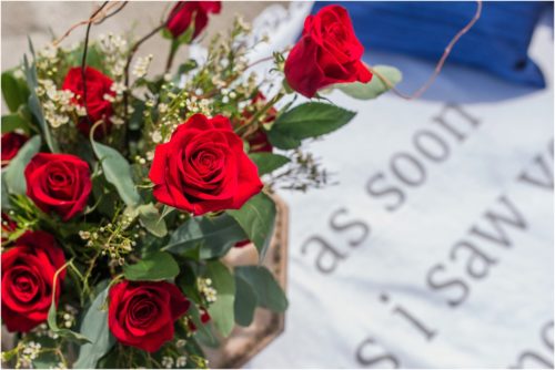 Red roses from Fern and Curl Design