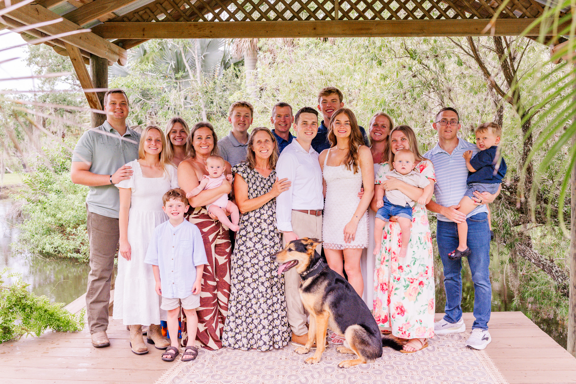 entire family after the propsoal