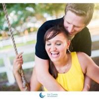 Couple on Swing at Up the Creek Farms